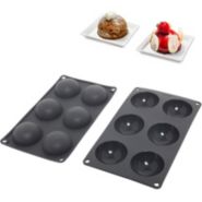 Moule A Gateau Essentielb Marc Meurin 2 Moules Demi Spheres Boulanger