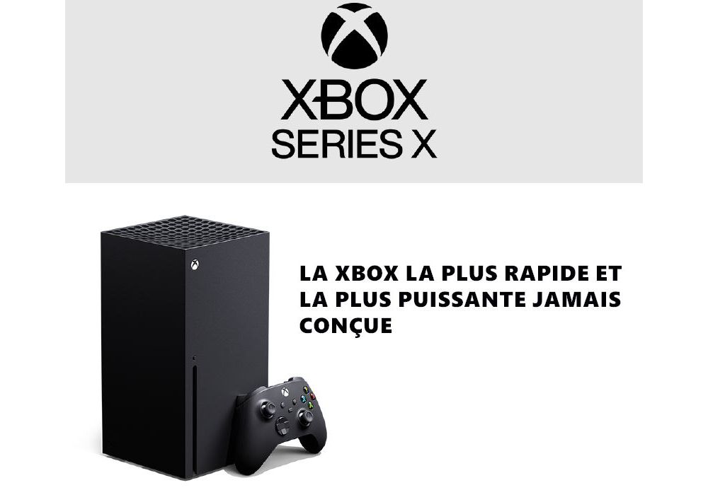 Microsoft Xbox Series X Console - Cdiscount Jeux vidéo