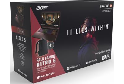PC Gamer ACER Pack Nitro 5 AN517-52-56NN