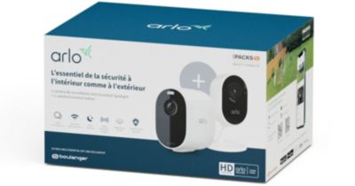 Caméra de surveillance ARLO Essential blanc VMC2030+Indoor VMC2040