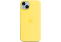 Coque APPLE iPhone 14 Plus Silicone Jaune MagSafe