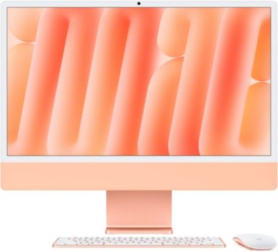 Ordinateur Apple IMAC 24' M4 16Go 256Go CPU 8 GPU 8 Orange