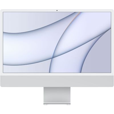 Location Ordinateur Apple IMAC 24 M1 8Go RAM 256Go SSD Argent Reconditionné Grade B