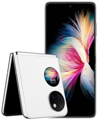 Smartphone HUAWEI P50 Pocket Blanc