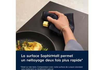 Plaque induction ELECTROLUX EIS87553IZ SaphirMatt 80cm