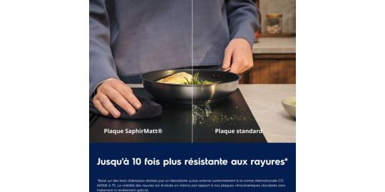 Plaque induction ELECTROLUX EIS87553IZ SaphirMatt 80cm