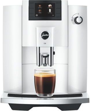 Expresso Broyeur JURA Cafetière E6 pianowhite Reconditionné