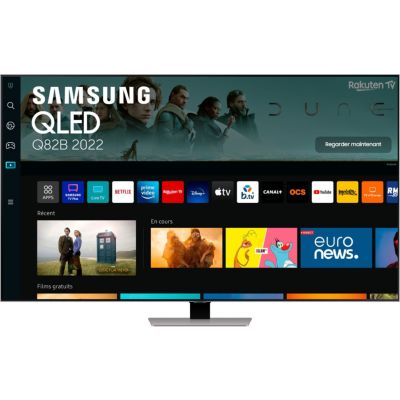 Location TV QLED SAMSUNG QE55Q82B 2022 Reconditionné Grade B