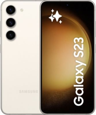 Smartphone SAMSUNG Galaxy S23 Blanc 128Go 5G Reconditionné