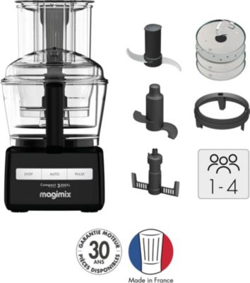 Robot multifonction MAGIMIX 18373F CS 3200XL Noir Reconditionné