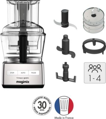 Robot multifonction MAGIMIX Robot CS 3200 XL Chrome Mat 18371F Reconditionné
