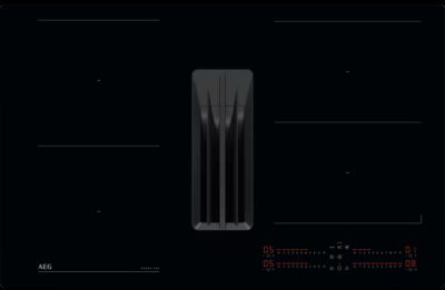 Plaque induction aspirante AEG Table cuisson TH84CC23CB Reconditionné
