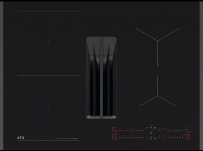 Plaque induction aspirante ELECTROLUX Table cuisson TH74CB03FZ Reconditionné