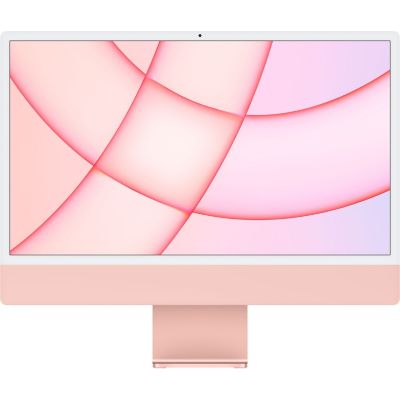 Location Ordinateur Apple IMAC 24' M1 8Go RAM 256Go SSD Rouge Reconditionné Grade B