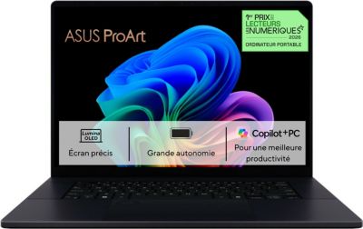 Ordinateur portable reconditionné ASUS Pro Art H7606WI-ME171W Copilot+ Reconditionné