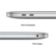 Location Ordinateur Apple MACBOOK Pro 13' M2 8Go RAM 512Go SSD Argent Reconditionné Grade B
