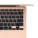Location Ordinateur Apple MACBOOK Air 13' M1 8Go RAM 256Go SSD Or Reconditionné Grade B