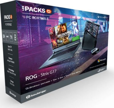 PC Gamer ASUS Pack STRIX-G17-G713QM-HX147T Reconditionné