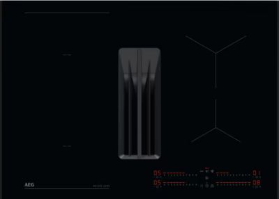 Plaque induction aspirante AEG Table cuisson NCH74B01AB Reconditionné