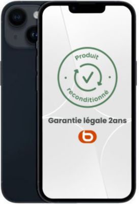 Smartphone APPLE iPhone 14 Minuit 128Go Reconditionné