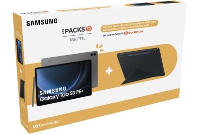 Tablette Android SAMSUNG Pack S9FE+ 12.4'' + Smart Cover Hybride