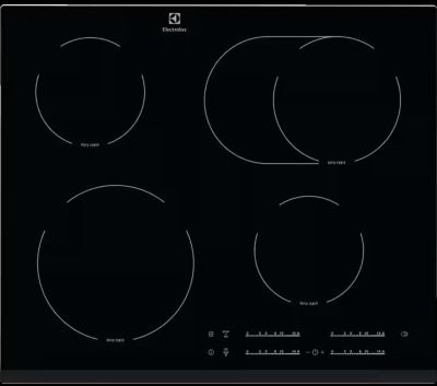 Plaque vitrocéramique ELECTROLUX Table cuisson EHF65451FK Reconditionné