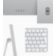 Location Ordinateur Apple IMAC CTO 24 argent M1 1To 16Go Reconditionné Grade B