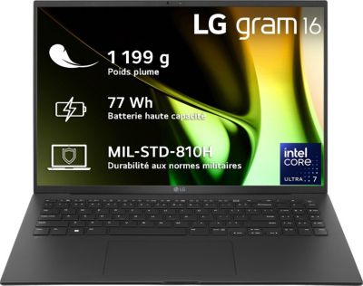Ordinateur portable LG GRAM 16Z90S-G.AD78F Reconditionné