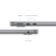 Location Ordinateur Apple MACBOOK Air 13' M3 16Go CPU8 GPU8 256Go Gris Reconditionné Grade B