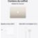 Location Ordinateur Apple MACBOOK Air 13,6" Puce M4 CPU 10 / GPU 10 cœurs Mémoire RAM 16Go Stockage 512Go SSD Retina Lumière stellaire Reconditionné Grade B