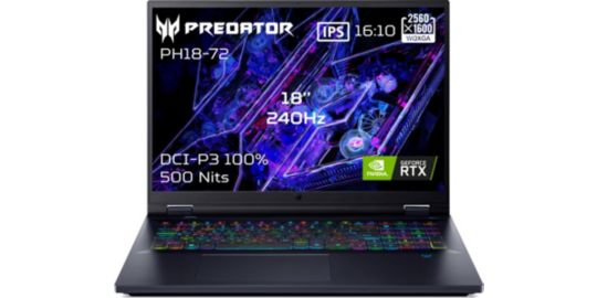 PC Gamer ACER Predator Helios Neo 18 PHN18-72-98QQ