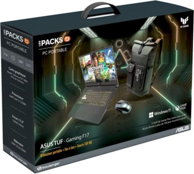 PC Gamer ASUS F17-TUF707ZV4-HX062W Reconditionné