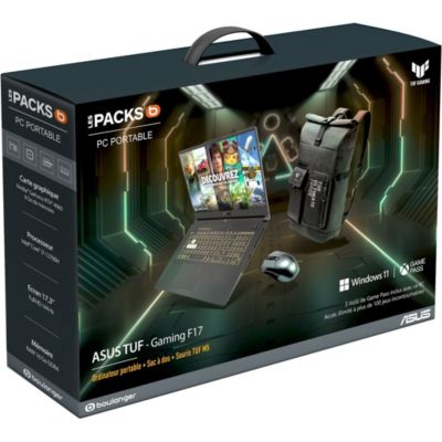 Location PC Gamer ASUS F17-TUF707ZV4-HX062W Reconditionné Grade B