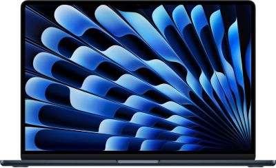 Ordinateur Apple MACBOOK Air 15" Puce M4 CPU 10 / GPU 10 coeurs Mémoire RAM 16Go Stockage 512Go SSD Retina Minuit Reconditionné