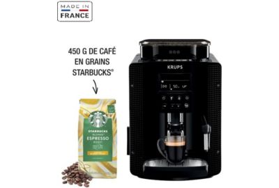 Expresso Broyeur KRUPS YY4729FD essential avec cafe starbucks