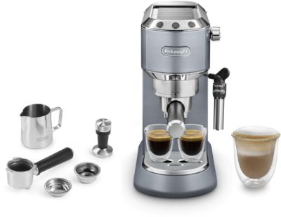 Machine à expresso DELONGHI Dedica Arte EC785.AE bleu + kit barista Reconditionné