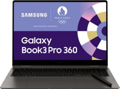 PC Hybride SAMSUNG Galaxy Book3 Pro 360 16'' Graphite EVO Reconditionné