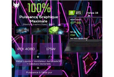 PC Gamer ACER Predator Helios 18 PH18-71-91TK