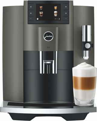Expresso Broyeur JURA Caf. E8 Dark inox Reconditionné