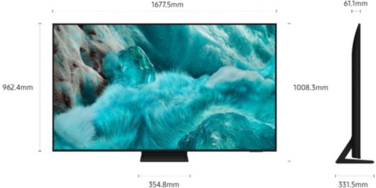 TV QLED SAMSUNG TQ75Q7F5 2025