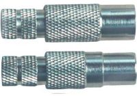 Fiche antenne TV ESSENTIELB 9,52 à vis 1 Mâle+1 Fem métal