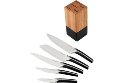 Bloc couteaux ESSENTIELB bambou Misoko avec 5 couteaux