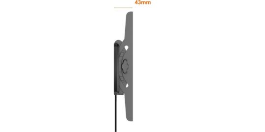 Support mural TV ESSENTIELB Inclin'TV 19-28''