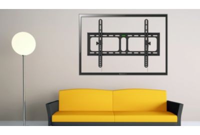 Support TV mural orientable - Universel 32 à 75 pouces – 50 kg max. -  Matériel de montage inclus