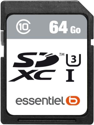 Carte Micro SD ESSENTIELB 64 Go Micro SD