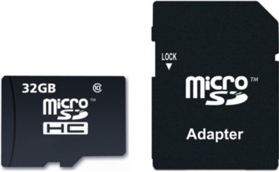 Carte Micro SD ESSENTIELB 32Go micro SDHC Loisir
