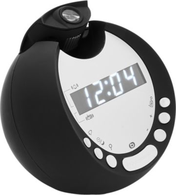 20% sur La crosse technology wt551-bla réveil radio-piloté avec projection  rouge et écran lcd coloré noir - Radio - Achat & prix