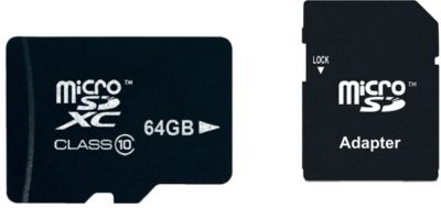 Carte Micro SD ESSENTIELB 64Go micro SDXC