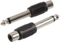 Adaptateur Jack LISTO J6,35 mono-M / RCA-F