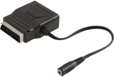 Adaptateur péritel/Jack ESSENTIELB Jack 3,5 mm